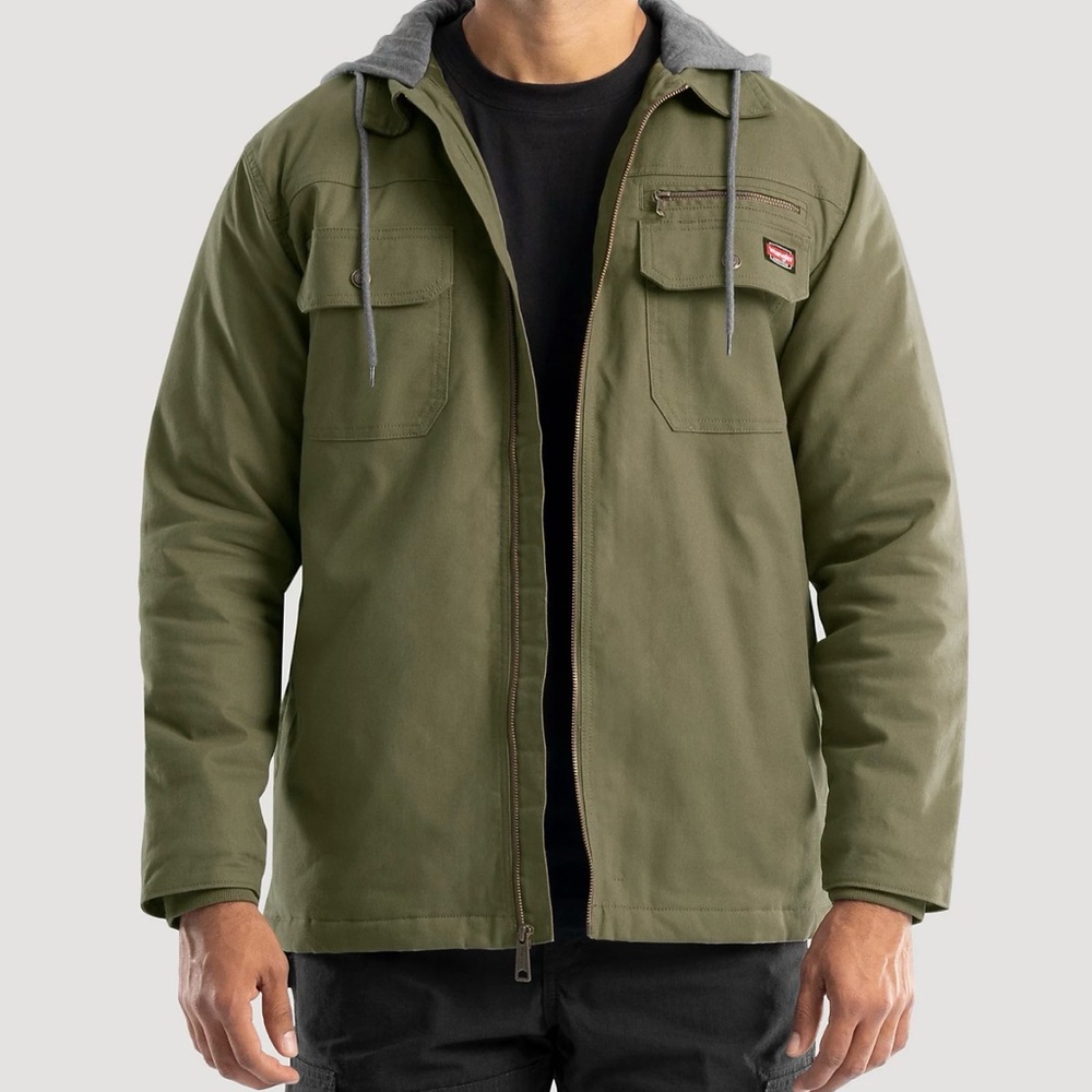 Dickies Men's Olive Green Military Jacket